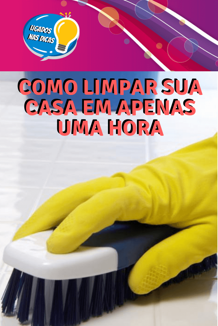 limpeza da casa em apenas uma hora