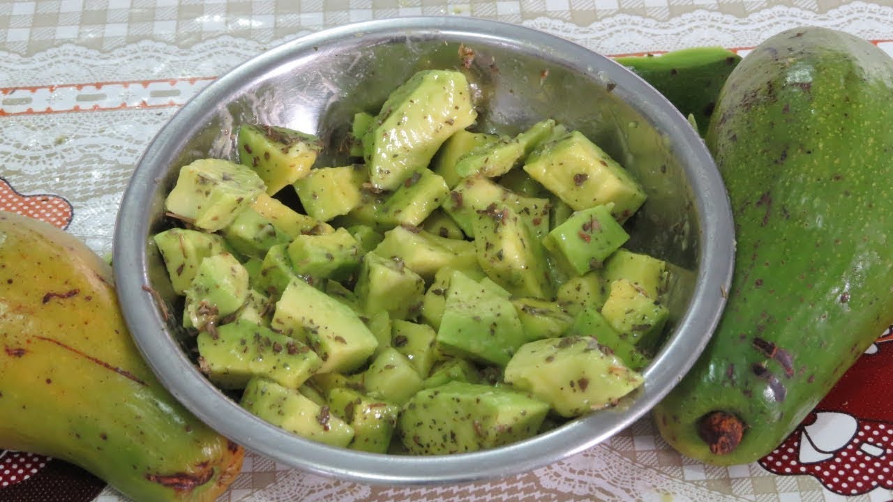 Como fazer salada de abacate – Receita saborosa