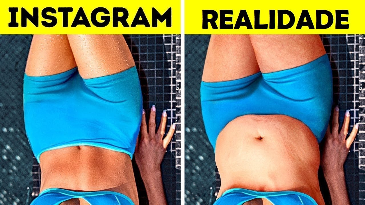 instagram versus realidade