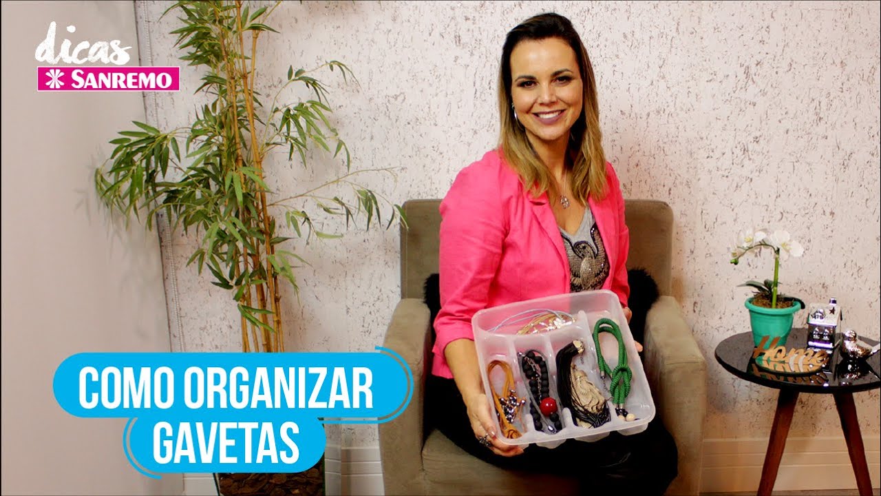 Como Organizar Gavetas Como Organizar Gavetas