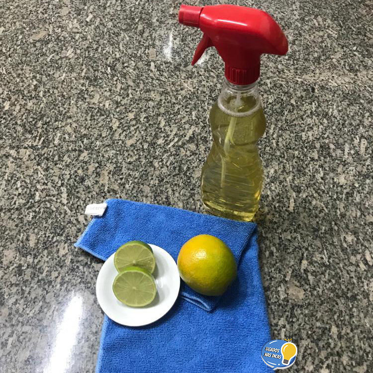 produtos de limpeza caseiro