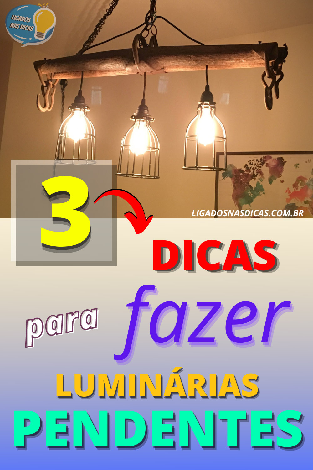 luminária pendente