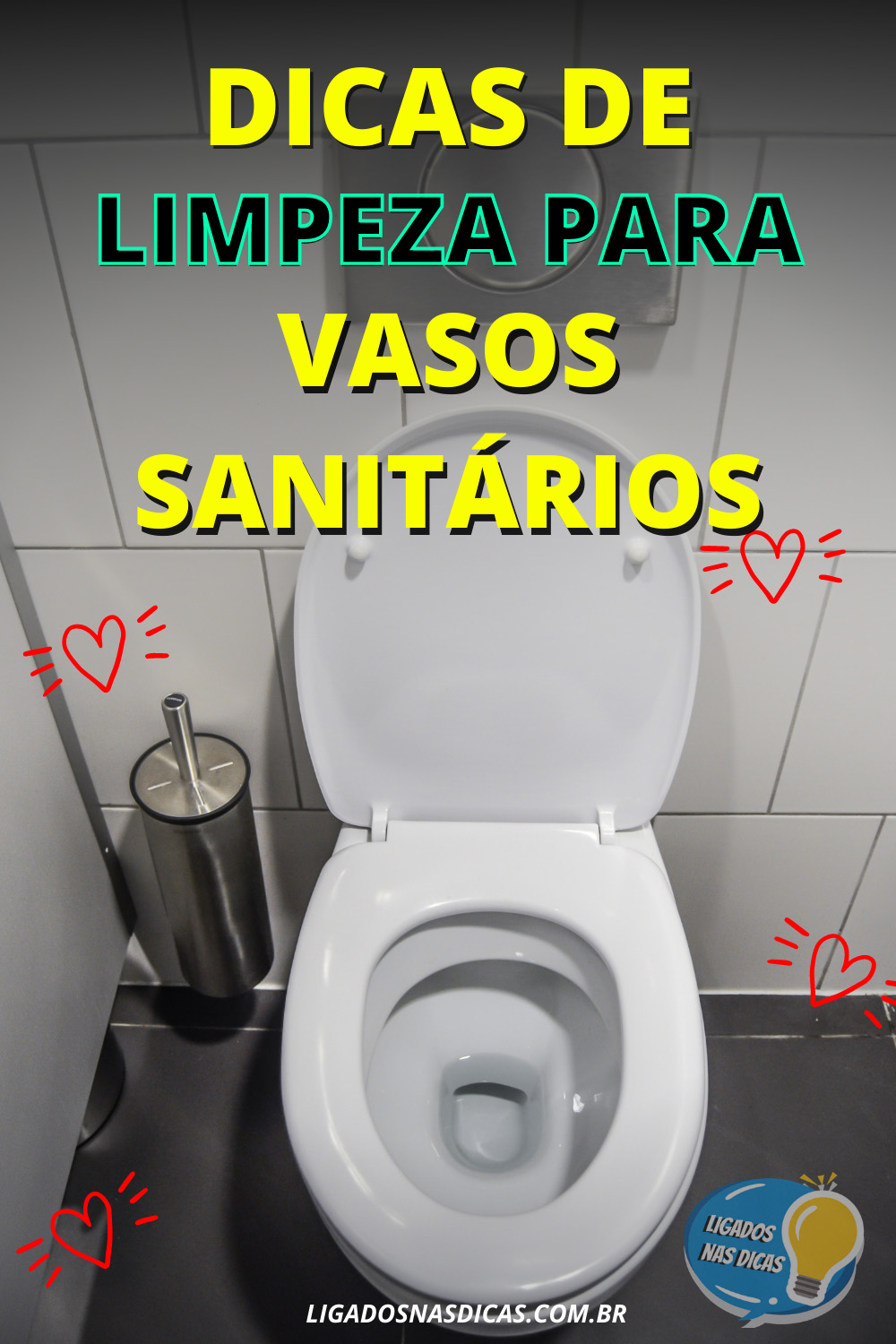 dicas de limpeza para vasos