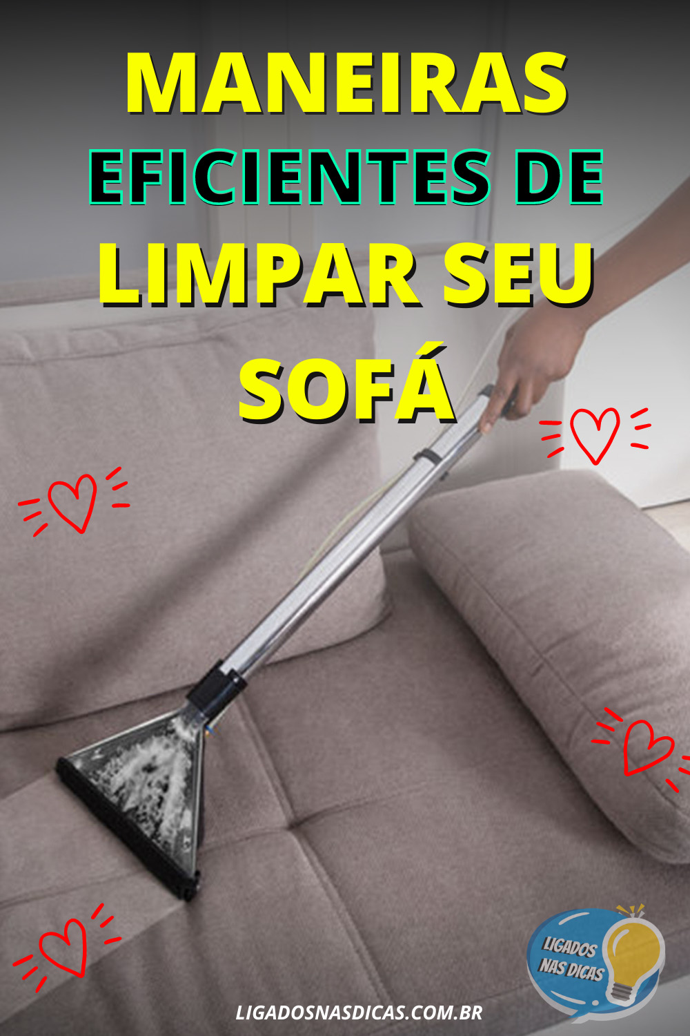 como limpar o sofá