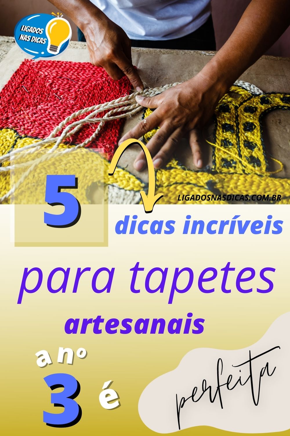 dicas de tapetes artesanais