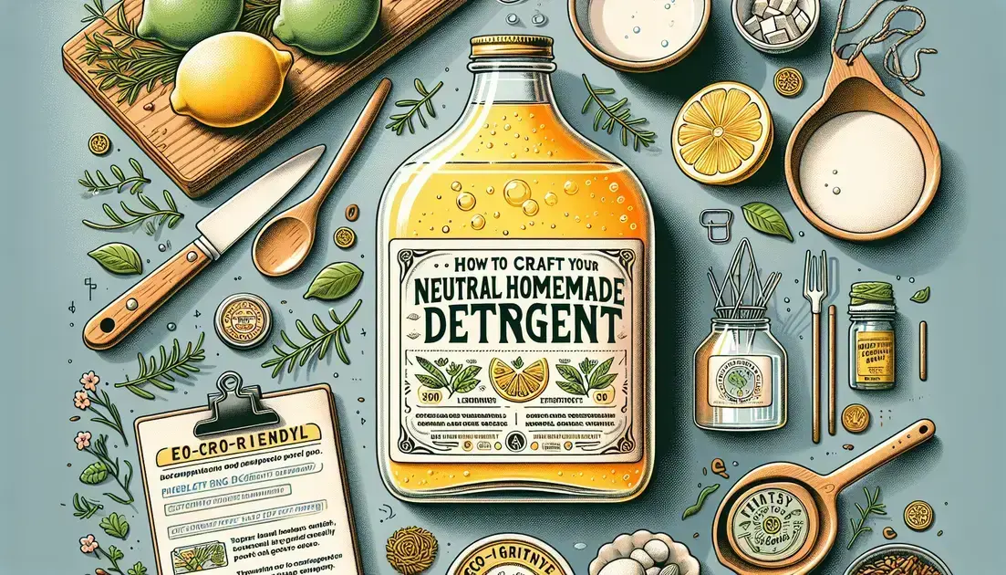 detergente neutro caseiro