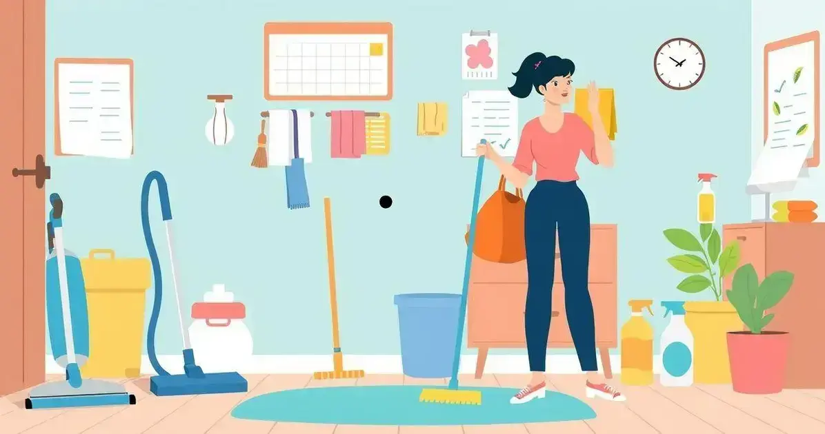 7 Dicas de Limpeza para Quem Não Tem Diarista em Casa