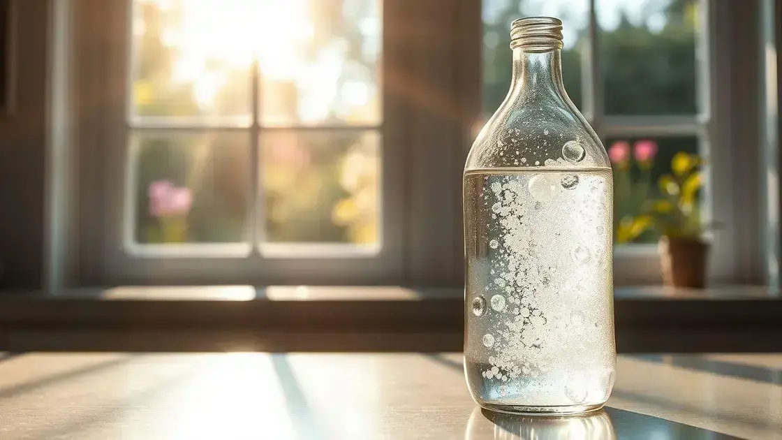 Misturinha caseira para desengordurar vidros de forma fácil