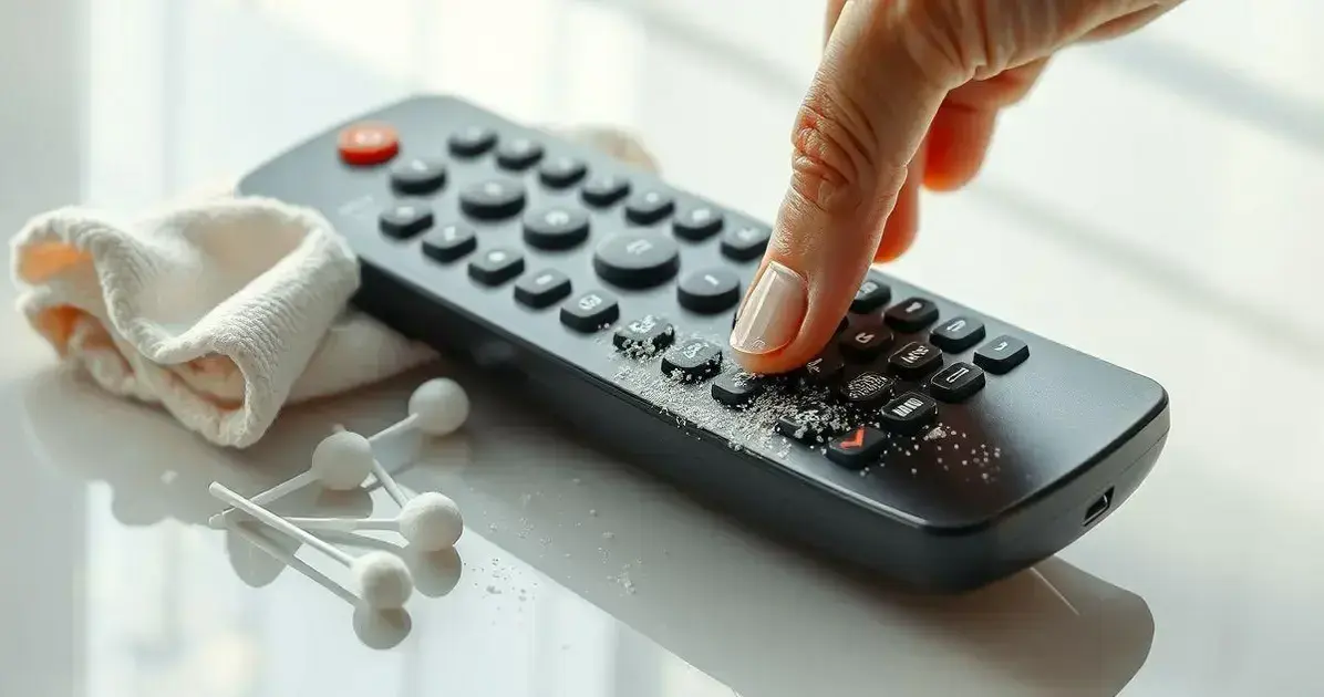 Como Limpar a Superfície do Controle Remoto
