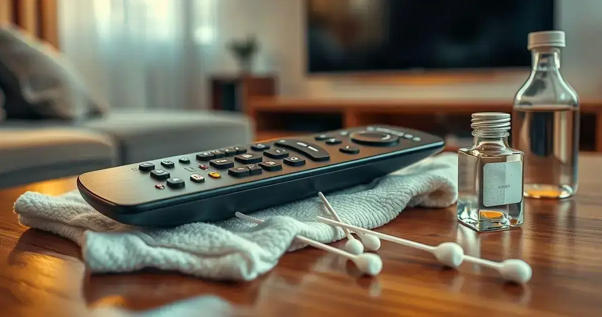 Como Limpar Controle Remoto: Dicas Práticas e Eficazes