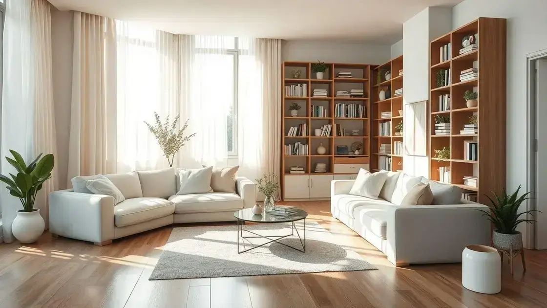 Dicas simples para manter a casa limpa e organizada ao dia a dia