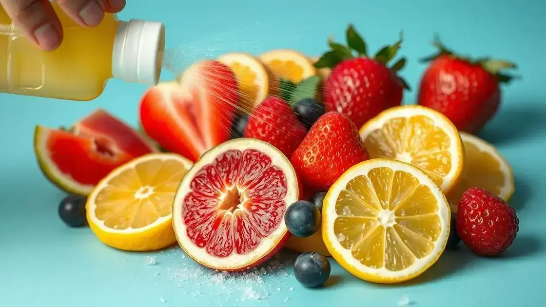 Como evitar que as frutas escureçam